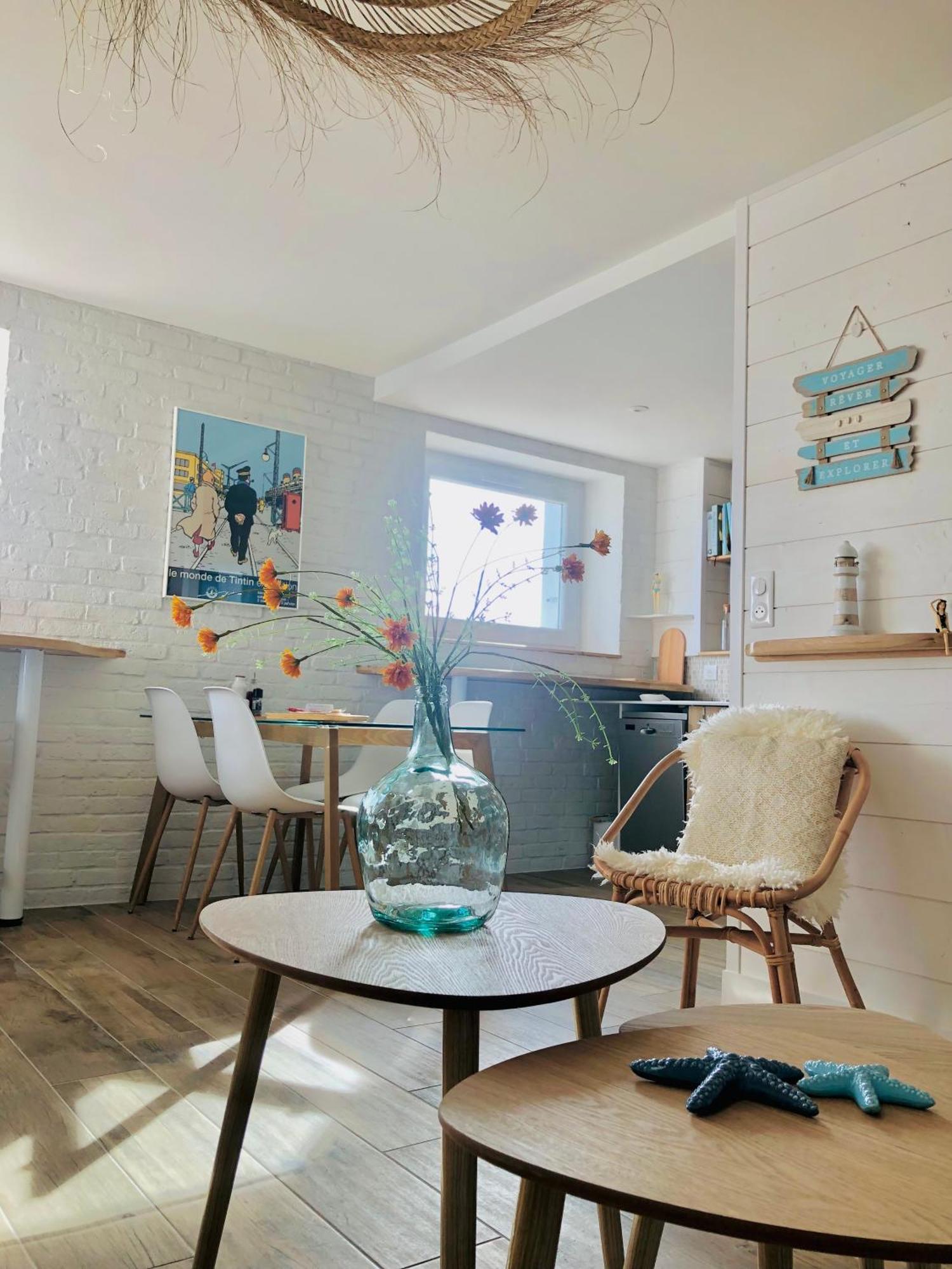 Face A La Mer, Bel Appartement Saint-Nazaire  Buitenkant foto